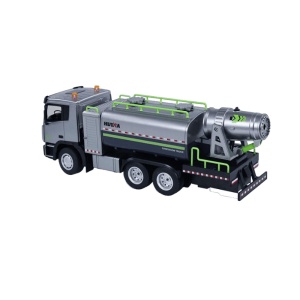 Jucarie Camion cu telecomanda, HUINA, 9 functii, tun de ceata, scara 1:18, 2.4 GHz - Img 3