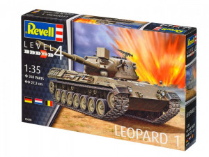 Macheta tanc Revell LEOPARD 1, scara 1:35, KIT - Img 7