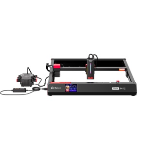 Masina CNC de gravat si taiat cu laser ALGOLASER ALPHA MK2, putere dioda laser 40W, 400x386 mm, adancime taiere max. 50mm si gravare pe lemn, MDF, plastic, inox, sticla, piatra, hartie, ceramica, piele, textile - Img 4