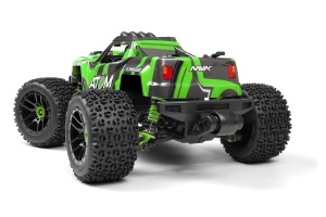 Masina cu radiocomanda Maverick ATOM AT1 Monster Truck, tractiune 4WD, 30km/h, scara 1:18, by HPI RACING, verde - Img 7