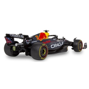 Masina de curse Jamara Oracle Red Bull Racing RB19 Diecast, macheta scara 1:24, albastru inchis - Img 4