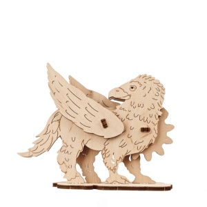 Model de colorat Buckbeak hippogriff - Img 1