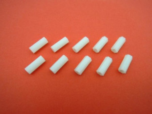 Műanyag távtartó belső menet M3 x 15 mm (10 db) - Img 2