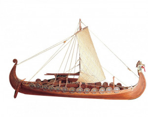 Navomodel macheta Amati DRAKKAR VIKING (440 mm) - Img 6
