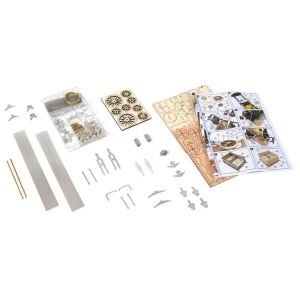 OcCre ROCKET KIT modellvasúti gőzmozdony, 1:24 méretarány (G-45), 650 db - Img 7