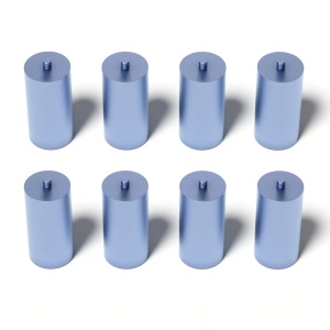 Picioare inaltatoare pentru laser CNC IKIER, 60 mm inaltime, metal, 8 buc, gri - Img 4