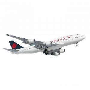 Repülőgép modell Revell BOEING 747-200, 1:390 méretarány, KIT - Img 3