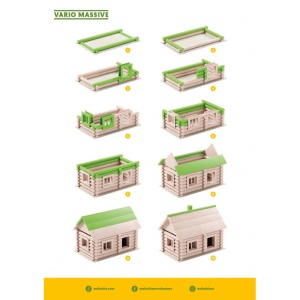 Set constructie arhitectura Vario Massive Box 2 Vario Massive, 418 piese, Walachia - Img 2