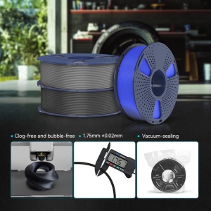 SunLu PETG fekete filament, 1.75mm, 1kg, 3D nyomtatóhoz - Img 6