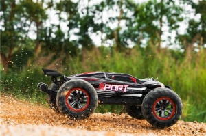 Távirányítós autó SPORT MAX Truggy, 4WD, sebesség 60km/h, autonómia 20min, 1:10 méretarány, 2.4GHz - Img 9