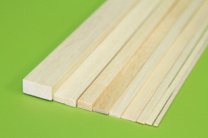 Téglalap alakú balsa balsabálca 15 x 15 x 1000 mm (1 db) - Img 2