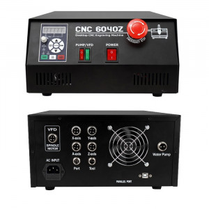 4 tengelyes marógép 600 x 400/ 2200W/ USB MACH3 kézikerékkel - Img 3