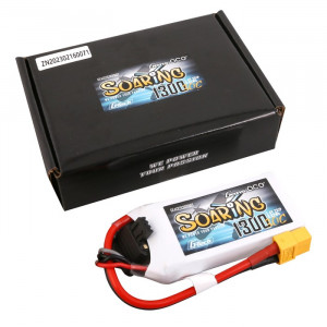 Acumulator LiPo GENS ACE G-Tech Soaring 7.4 V/ 1300 mA/ 30C XT60 - Img 5