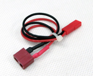 Adapter töltőkábel a DEANS anyukától a JST apukához