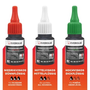 Adeziv cianoacrilat Everglue Speed Extra, gros, 20 g - Img 7