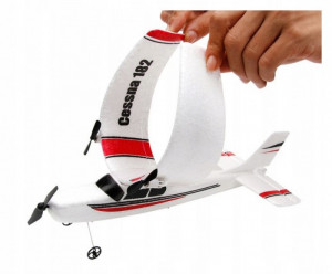 Aeromodel CESSNA 182 RTF, complet echipat, cu stabilizator electronic, 2.4 GHz (385 mm) - Img 4
