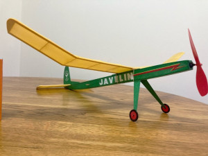 Aeromodel zbor liber Guillows JAVELIN KIT (610 mm) - Img 5