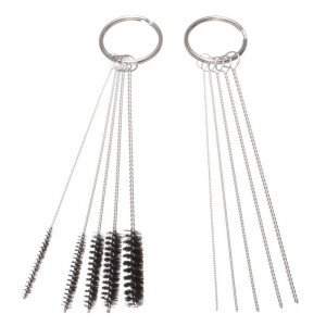 Airbrush tisztító kefék és tűk (5 + 5 db) - Img 1