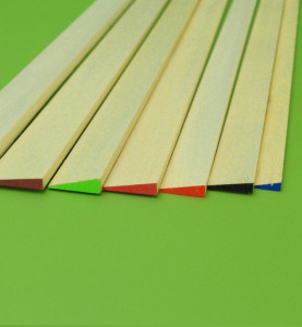 Bagheta balsa bord de fuga 3.2 x 15 x 915 (1 buc) - Img 2