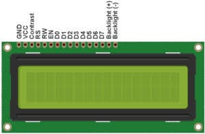 Display LCD 16x2 albastru HD44780 - Img 4