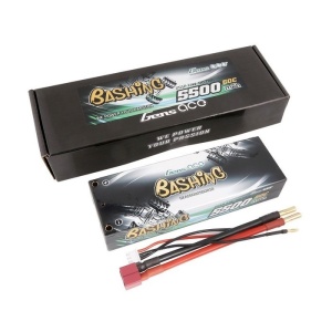 Gens Ace BASHING 7.4 V/ 5500 mA/ 60C DEANS LiPo akkumulátor autókhoz, RE-FILLED - Img 2
