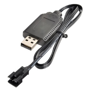 Incarcator USB LiIon cu 3 fire 7.4V/ 1A pentru acumulator HUINA excavator 1592