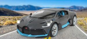 Jamara Bugatti Bugatti DIVO rádióvezérlésű autó, 1:14 méretarányú modell, fekete, LED fényszórók, 2.4GHz - Img 10
