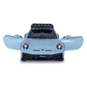 Jamara PORSCHE 911 PORSCHE 911 Dakar rádióvezérlésű autó, 1:14 méretarányú modell, zöld, LED fényszórók, 2.4GHz - Img 8