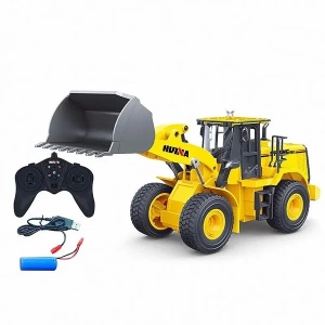 Jucarie Buldozer cu telecomanda, HUINA, control pe cupa, scara 1:16, 2.4 GHz - Img 6