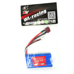 Li-Ion akkumulátor 7.4V/ 1500mA a WLToys 12428 távirányítós autóhoz - Img 3