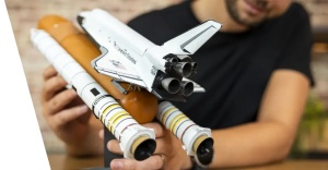 Macheta Airfix Nava Spatiala NASA Space Shuttle, scara 1:144, KIT, 99 piese, set cadou - Img 6