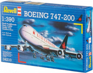 Macheta avion Revell BOEING 747-200, scara 1:390, KIT - Img 4