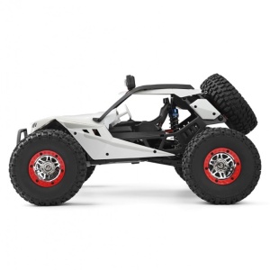 Masina cu radiocomanda WLToys STORM off-road, tractiune 4x4, viteza 40 Km/h, autonomie max. 15 min, scara 1:12, alba - Img 3