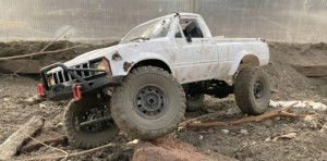 Masina cu radiocomanda WPL C-24, HILUX crawler, Tractiune 4x4, Scara 1:16, Alba - Img 7