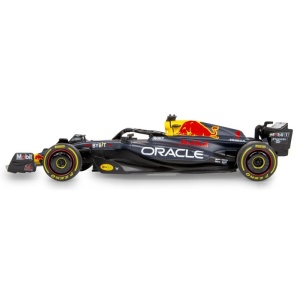 Masina de curse Jamara Oracle Red Bull Racing RB19 Diecast, macheta scara 1:24, albastru inchis - Img 5