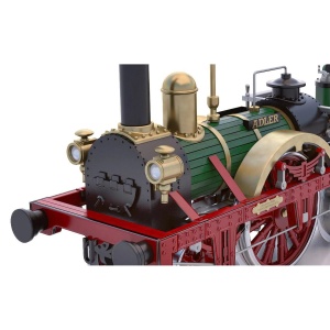 Modellvasúti gőzmozdony OcCre ADLER KIT, 1:24 méretarány (G-45), 434 db - Img 4