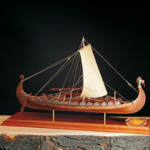 Navomodel macheta Amati DRAKKAR VIKING (440 mm) - Img 1