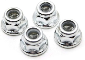 Piulite M4 cu autoblocare pentru roti automodel N516, scara 1:10 (4 buc) - Img 1