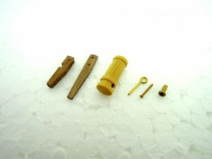 Pompa simpla din lemn 15 mm (2 buc) - Img 1