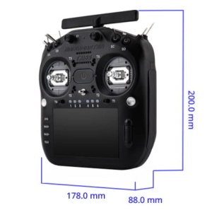 Radiocomanda RadioMaster TX16S MK3 cu protocol Gemini-X dual band ExpressLRS, 2.4GHz/ 900MHz, touchscreen color - Img 10