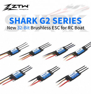 Regulator Brushless ZTW Shark G2 40A racire cu apa pentru navomodele - Img 3