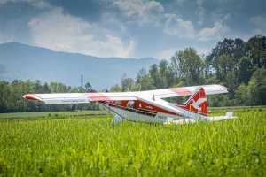 Repülőgépmodell DHC-2 AIR BEAVER RED PNP (1520 mm) - Img 8