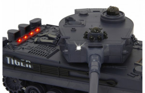 Set tancuri Jamara PANZER TIGER BATTLE 1:28 2.4GHz (2 buc) - Img 7
