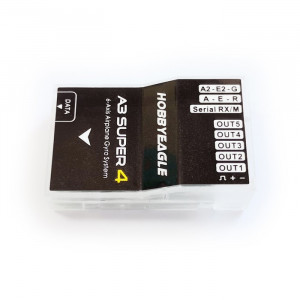 Stabilizator de zbor EAGLE A3 Super 4, cu gyro pe 6 axe, pentru avioane (card de programare inclus) - Img 2