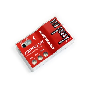 Stabilizator de zbor HobbyEagle A3 Pro V2, cu gyro si accelerometru pe 6-axe, 6 moduri de zbor, pentru 3 tipuri de aeromodele - Img 3