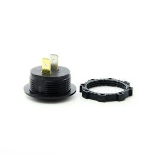 Voltmetru digital, indicator de tensiune 6 - 30 V, afisaj LED verde, rotund, pentru navomodele de nadit - Img 4