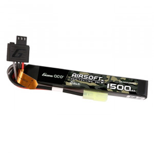 Acumulator LiPo GENS ACE G-Tech Airsoft 7.4 V/ 1500 mA/ 25C Mini TAM - Img 1