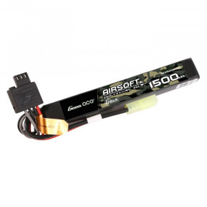 Acumulator LiPo GENS ACE G-Tech Airsoft 7.4 V/ 1500 mA/ 25C Mini TAM - Img 2