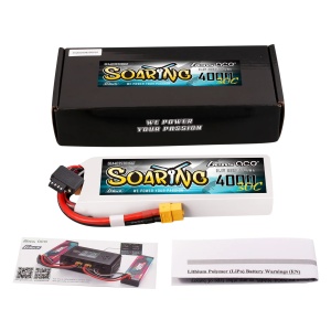 Acumulator LiPo GENS ACE G-Tech Soaring 11.1 V/ 4000 mA/ 30C XT60 - Img 2