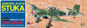 Aeromodel zbor liber JUNKERS JU-87B STUKA KIT (420 mm) - Img 2